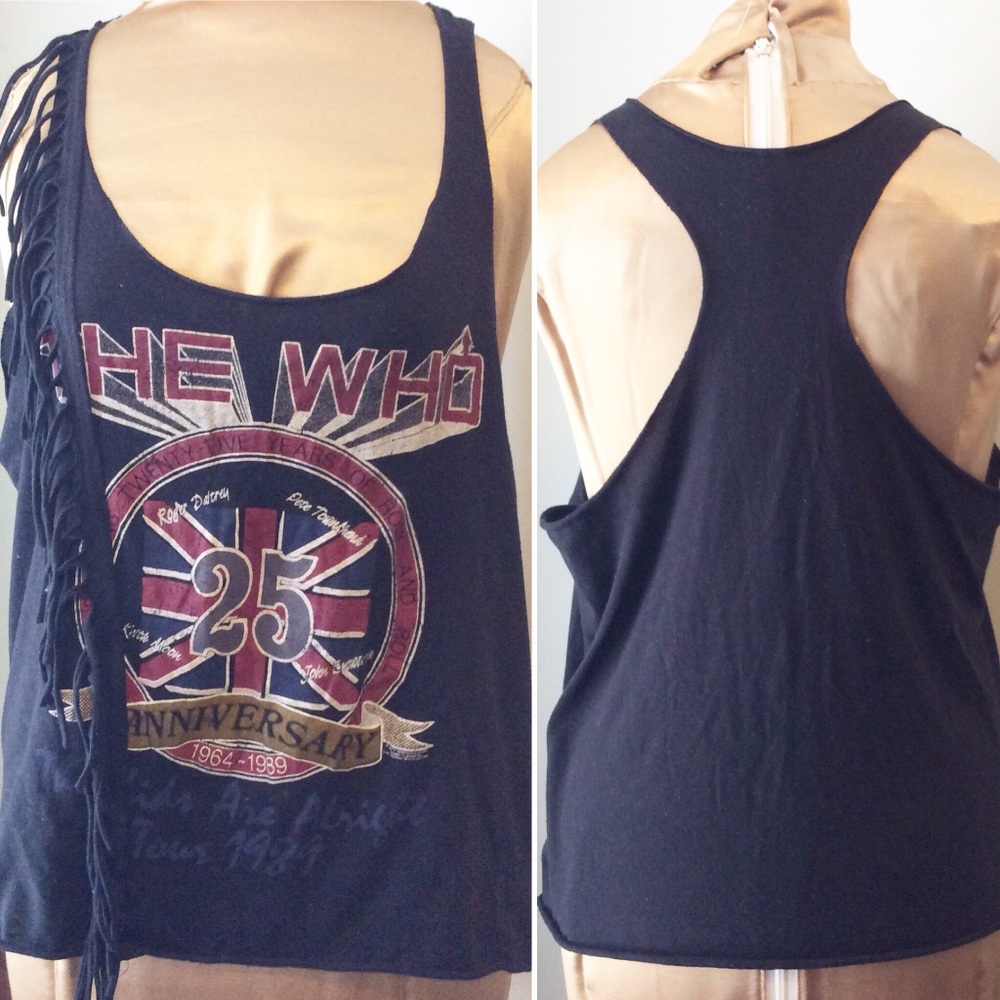 🔴 The Who 25th Anniversary Concert Graphic Tee